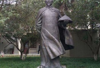 泰安传承晚清民族英雄林则徐精铸雕塑