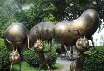 泰安雕刻精灵——蚂蚁铜雕