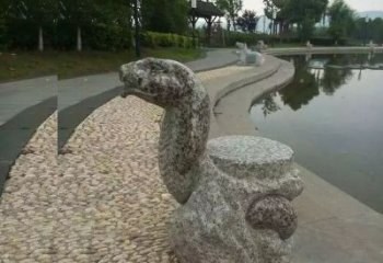 泰安中领雕塑-十二生肖蛇石雕