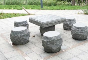 泰安新题目“古典风格石桌凳雕塑”