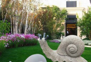 泰安蜗牛雕塑——精致的艺术礼物