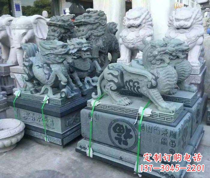 泰安古典神秘貔貅雕塑