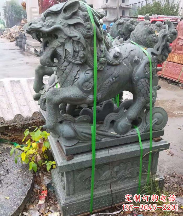 泰安麒麟之美——灵动古典古朴的古代神兽石雕
