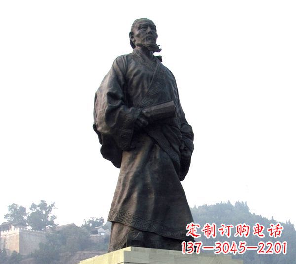 泰安中领雕塑司马迁雕像,正宗传承古代文化