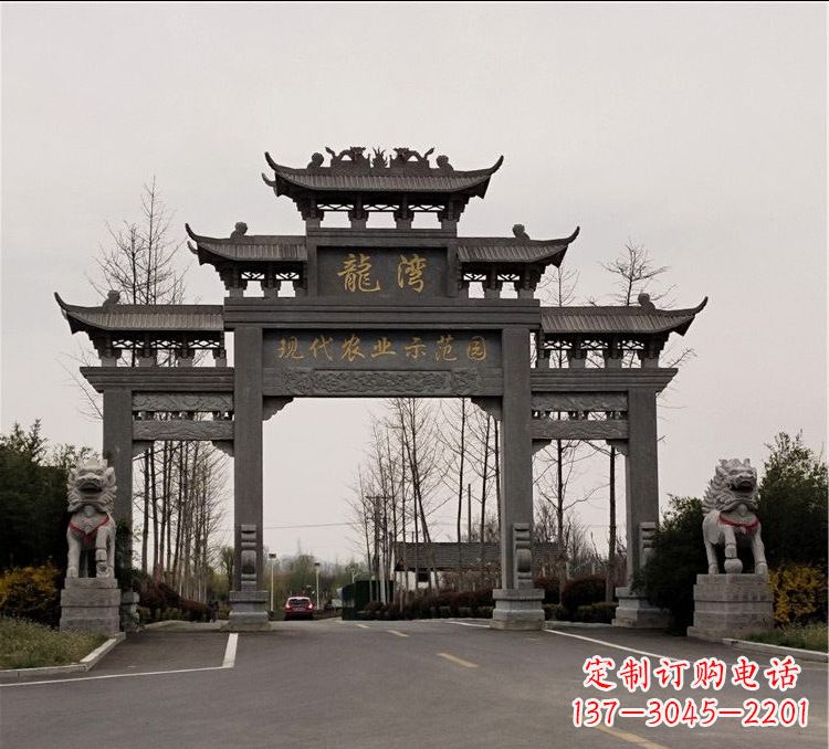 泰安品质精湛的古石牌坊雕塑