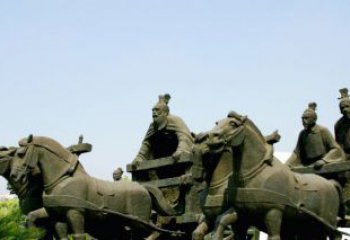 泰安中领雕塑--尊贵马车雕塑