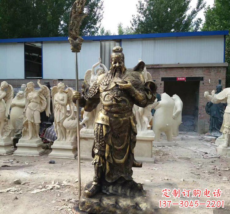 泰安精致古典,尊贵典雅--关公铜雕定制