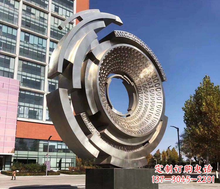 泰安不锈钢工业齿轮雕塑