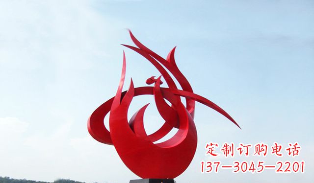 泰安艺术引领,荣耀之羽——中国领雕塑制作不锈钢大型凤凰雕塑