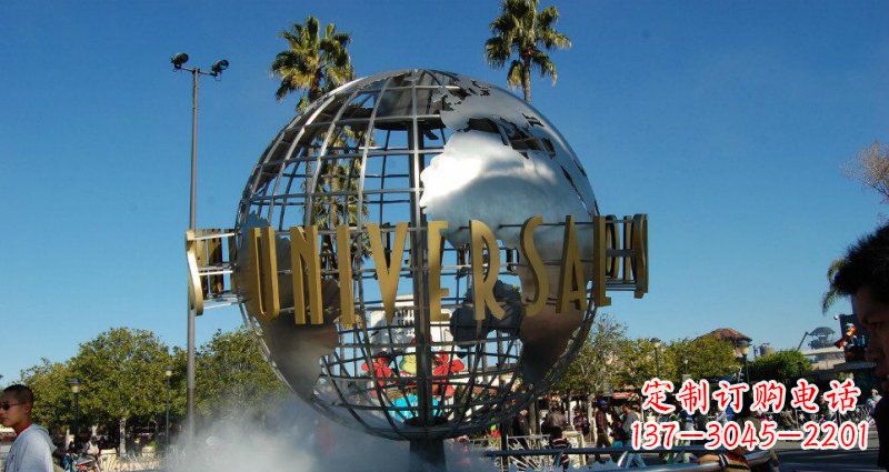 泰安中领雕塑仿真不锈钢地球雕塑