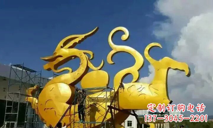 泰安中领雕塑动物雕塑,精美多彩;