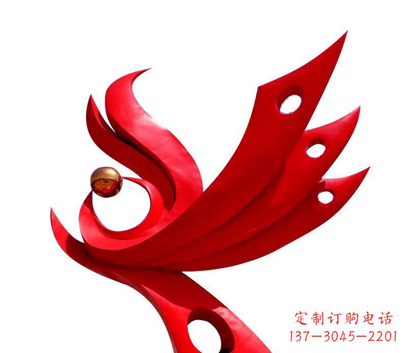 泰安凤凰雕塑,装点你的社区