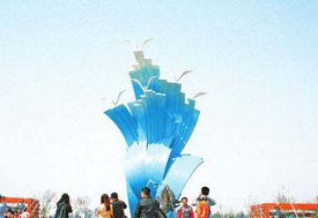 泰安光彩熠熠的海鸥雕塑