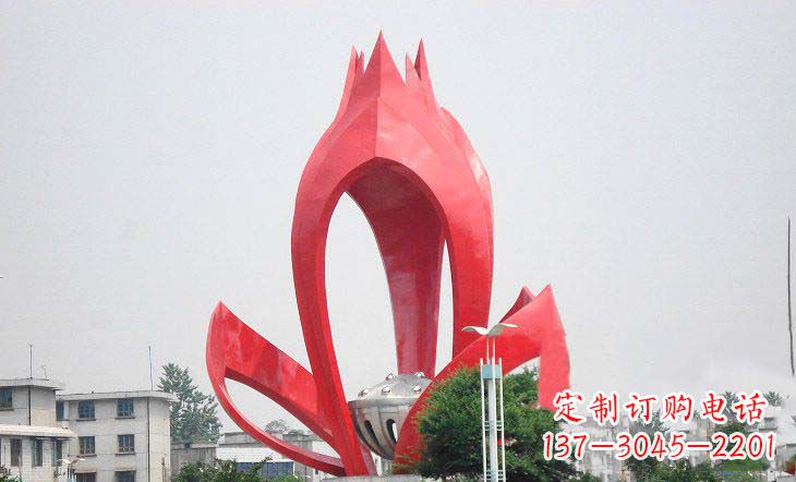 泰安中领雕塑:莲蓬雕塑,营造神秘艺术气息