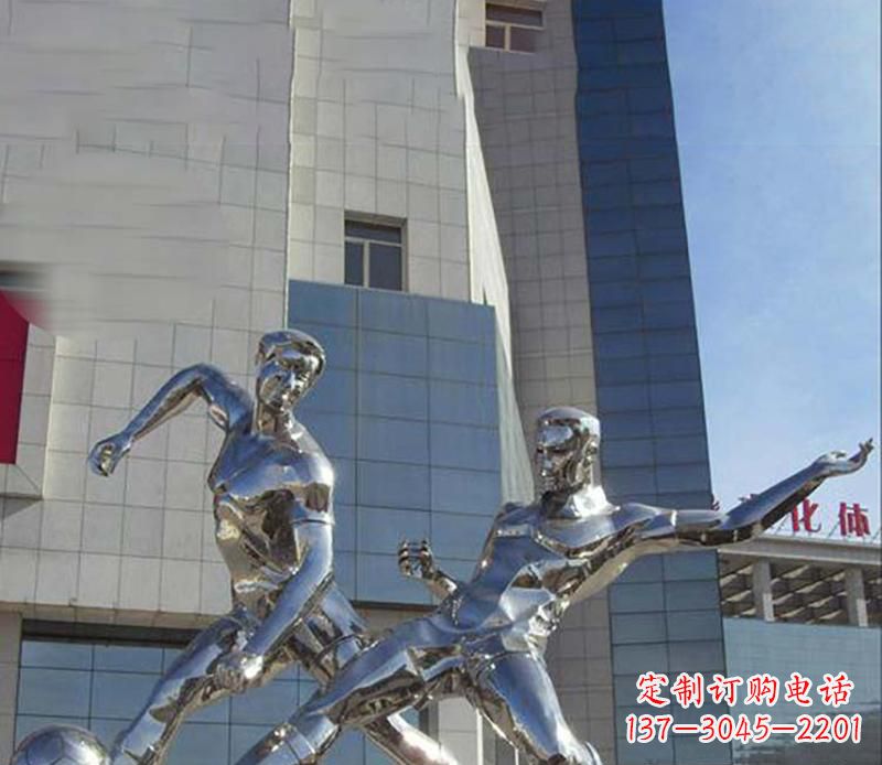 泰安中领雕塑:专业的足球运动雕塑定制
