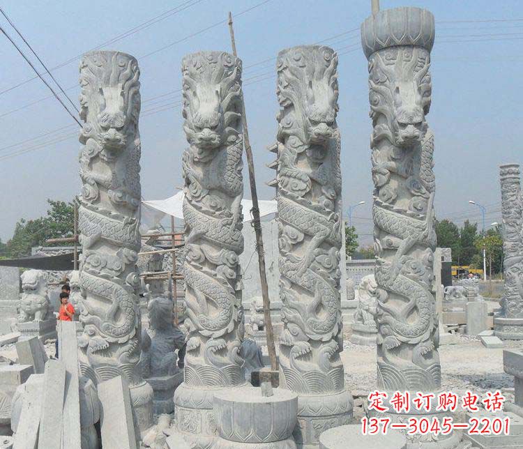 泰安中领雕塑龙柱雕塑,历久弥新