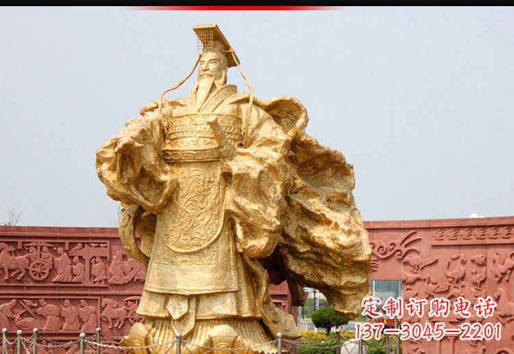泰安铜雕刘邦,一款经典历久弥新的艺术品