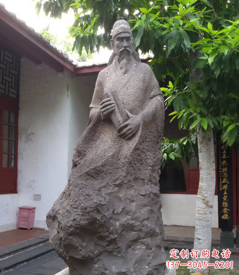 泰安领先时代的名人铜雕
