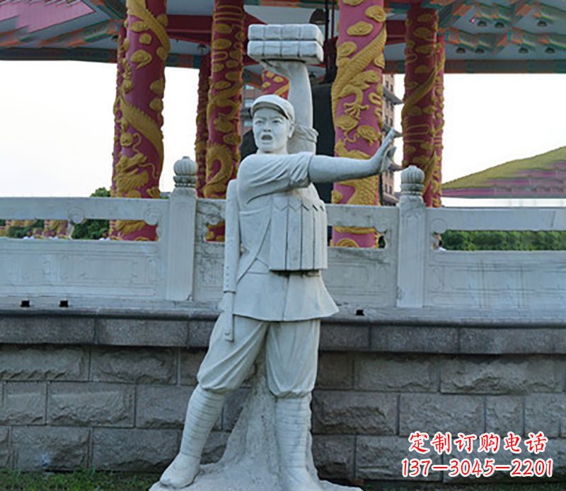 泰安董存瑞石雕:一种传承精湛工艺的艺术品
