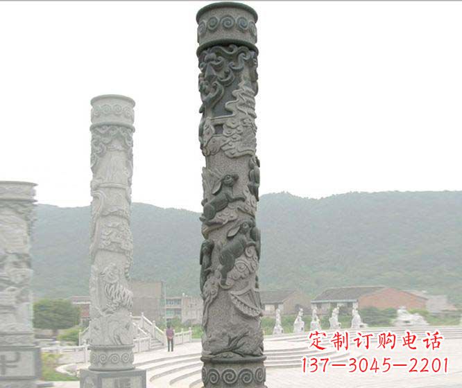 泰安十二生肖雕塑,装点你的传统风