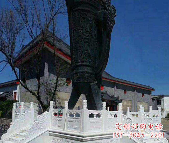 泰安汉白玉升旗台石雕:高贵而典雅