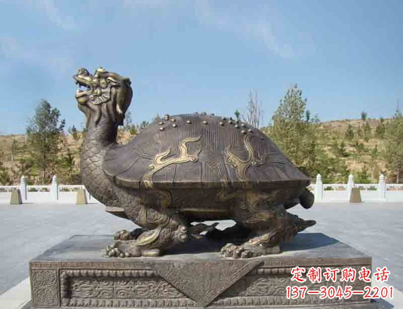 泰安我们中领雕塑特制的精美广场青铜龙雕塑