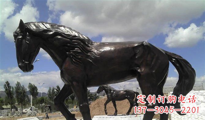 泰安专业手工制作的动物铜雕