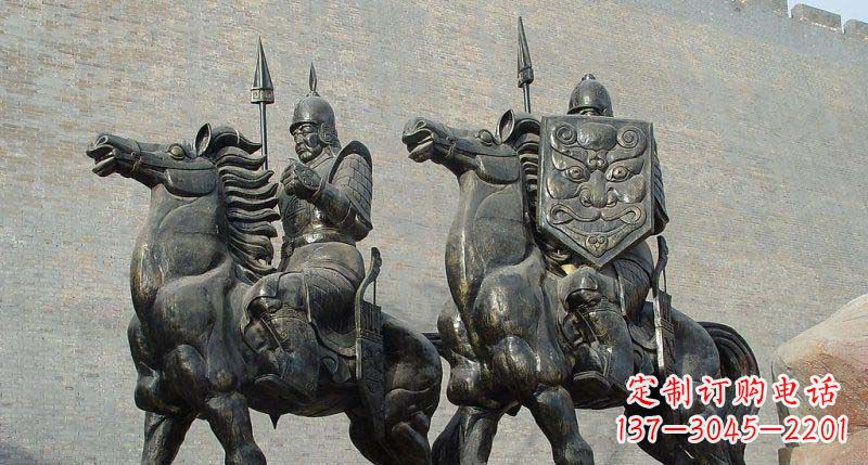 泰安中领雕塑推出的将军铜雕以古代将军的形象为…