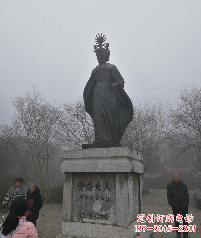 泰安精美典雅的名人铜雕