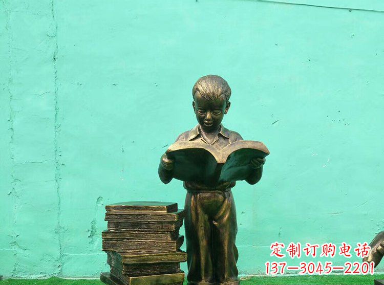 泰安精致可爱的小孩雕塑