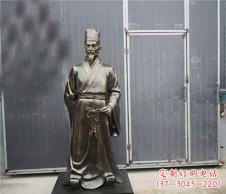 泰安中领雕塑为您打造象征李时珍行医的雕塑