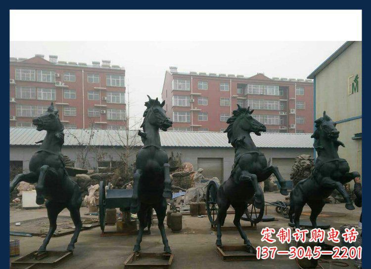 泰安中领雕塑推出的优雅动物铜雕飞马,以其出色…