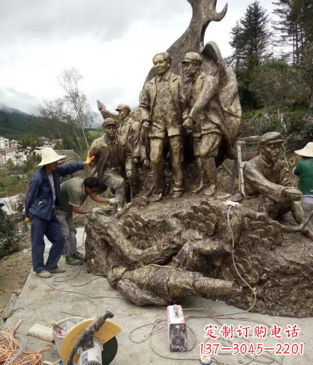 泰安专业伟人铜雕多彩国度
