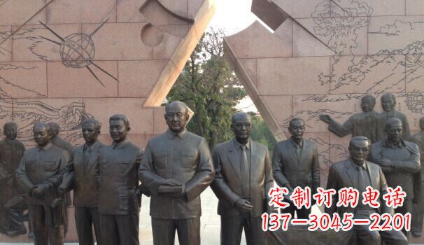 泰安专业定制铜雕名人雕塑