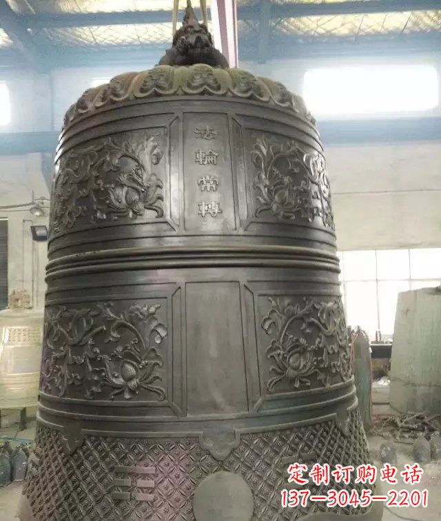 泰安国泰民安铜钟寺庙铜雕