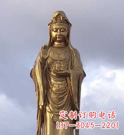 泰安佛祖蛤蜊观音精美大型雕塑