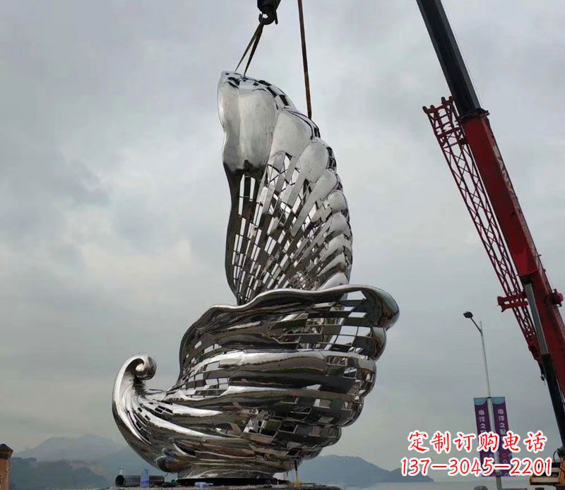 泰安海螺广场雕塑,传承古老文化