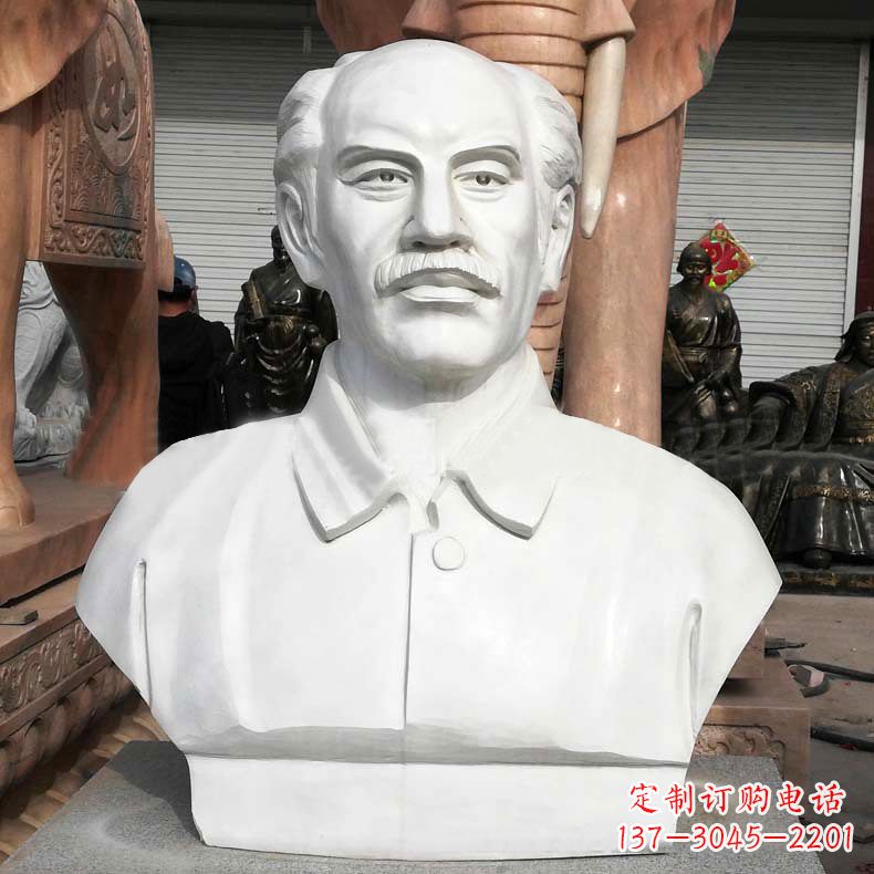 泰安白求恩胸像雕塑——校园世界名人著名医生的终极象征