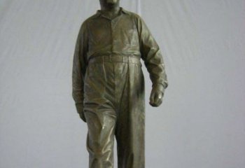 泰安中领雕塑：经典革命人物毛主席铜雕