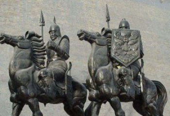 泰安中领雕塑推出的将军铜雕以古代将军的形象为…