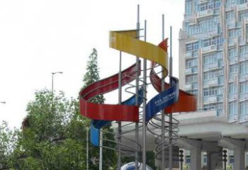 泰安中领雕塑：不锈钢足球雕塑