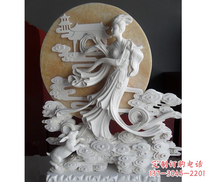 泰安汉白玉雕塑,传承神话传奇