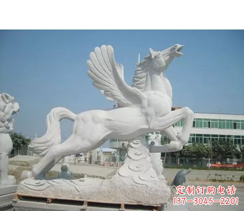泰安中领雕塑推出的精美汉白玉马雕塑,全部由经…