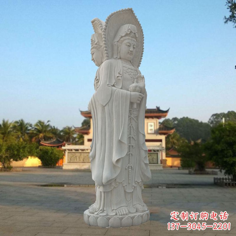 泰安三面观音塑像,让你的生活充满智慧和祥和