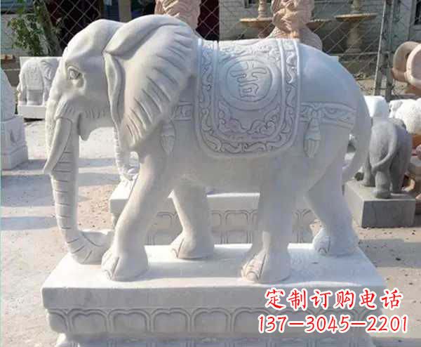 泰安高贵厚重的大象雕塑