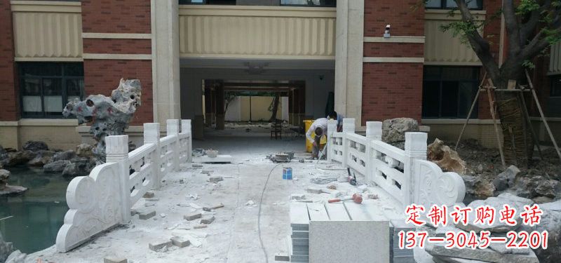泰安汉白玉栏板安装雕塑