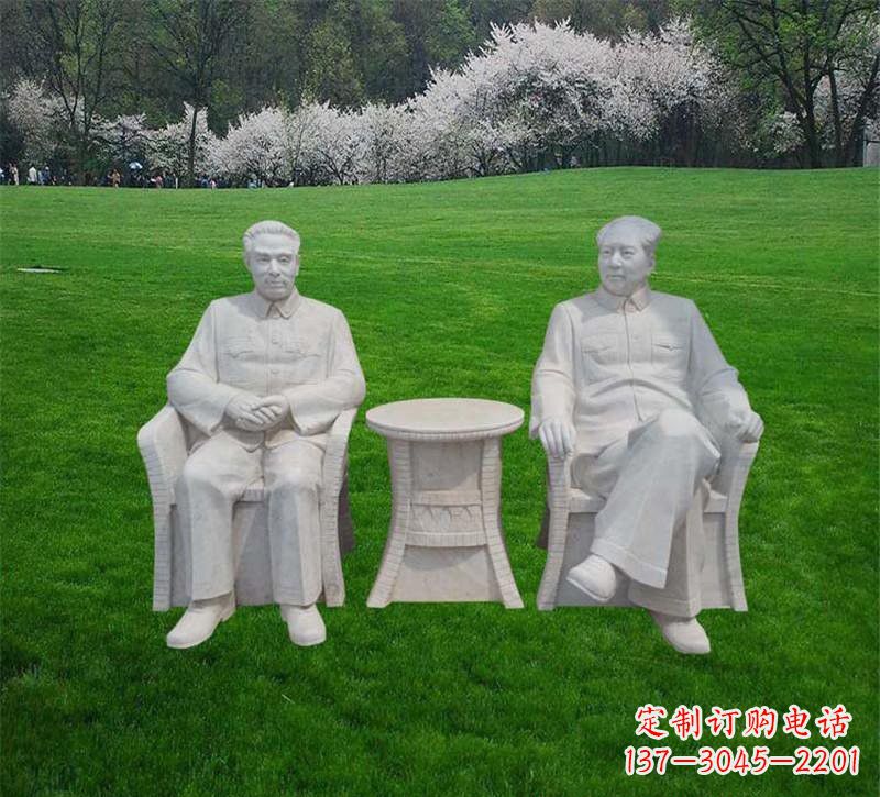 泰安以伟大领袖毛泽东形象表达英雄气概!