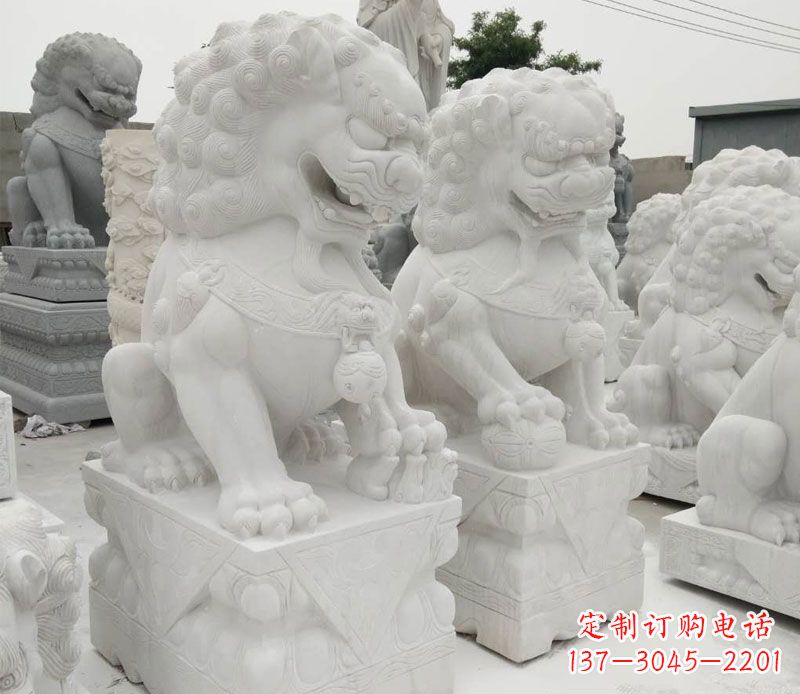 泰安流传千古的狮子雕塑
