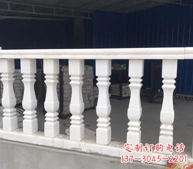 泰安汉白玉欧式栏杆雕塑,精美绝伦