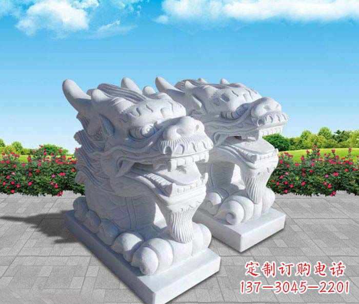 泰安汉白玉喷泉石雕,点缀公园环境